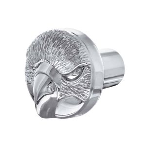 United Pacific Chrome Eagle Shift Knob  1/2" - 13 Thread-On. Part # 23499 Trucker Accessories, Chrome Gear Shift Knob, truck shift knob,