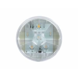 Truck-Lite 4" Super 44 LED Clear Round Back Up Light. Part  # TL 44350C From Tracey Truck Parts, Back Up Lights, Truck Back Up Light, Reverse Lights,