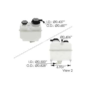 Automann Freightliner Power Steering Reservoir | # 575.1133