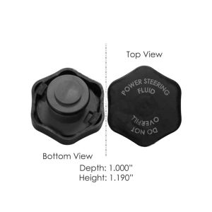 Automann Freightliner Power Steering Reservoir Cap | # 572.4008