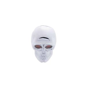 United Pacific Chrome Plastic Skull Gear Shift Knob. Part # 70026 Trucker Accessories, Chrome Gear Shift Knob, truck shift knob,