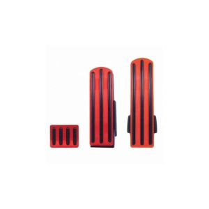 United Pacific Kenworth Foot Pedal Set Red Anodized With Black Insert. Part # 70290 Trucker Accessories, Truck Accessories, Gas Pedal,