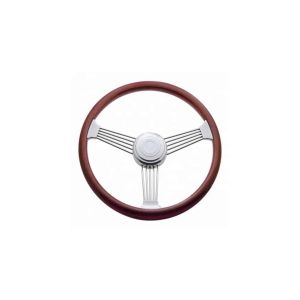 United Pacific Kenworth & Peterbilt 18" Banjo Steering Wheel With Hub & Horn Button Kit. Part # 88110 ,Trucker Accessories, Truck Steering,