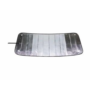 United Pacific Freightliner Cascadia Windshield Sunshade. Part # 98997  Trucker Accessories, Trucker Sunshade, truck windshield sunshade.