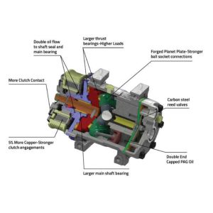 Alliance Freightliner & Sterling Wobble Plate AC Compressor | ABP N83 304QP7H154314S