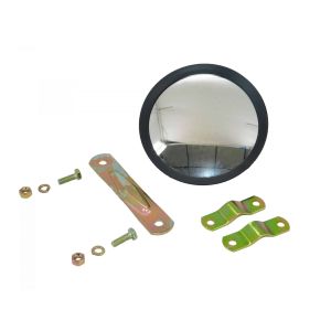 Alliance 5" Black Round Convex Mirror | # ABP N74B 13503