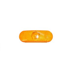 Truck Lite Super 60, Incandescent, Yellow Oval, 1 Bulb, Front/Park/Turn.Part # TL 60202Y from Tracey Truck Parts.