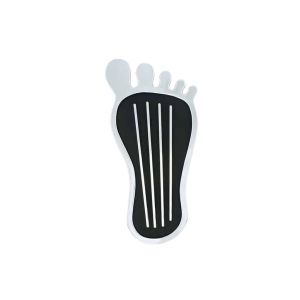 United Pacific Chrome Barefoot Shape Gas Pedal Cover. Part  # S1020 Trucker Accessories, Truck Accessories, Gas Pedal,