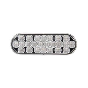 Truck-Lite 6.5" Signal-Stat LED Clear Oval Back Up Light | # 6060C