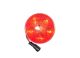 Truck Lite Super 44, LED, Red, Round, 6 Diode, Stop/Turn/Tail light. Part # TL 44353R from Tracey Truck Parts.